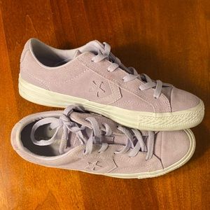 Purple Womens converse size 7